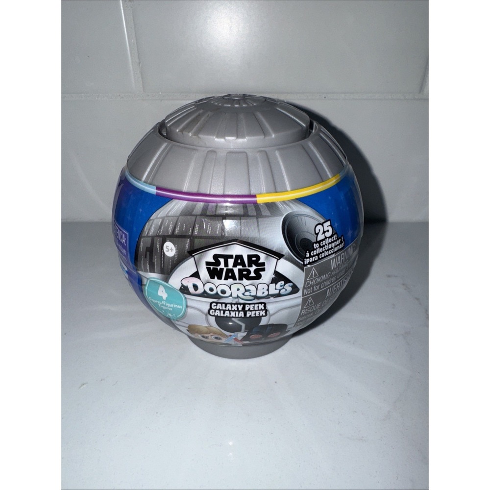 Sealed Disney Star Wars Doorables Galaxy Peek Collectible Blind Ball (4)Figures